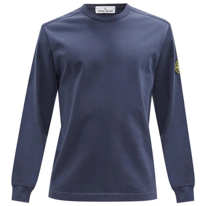 Stone Island Blue Sweatshirt