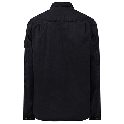 Stone Island Brushed Cotton Overshirt
