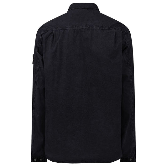 Stone Island Brushed Cotton Overshirt