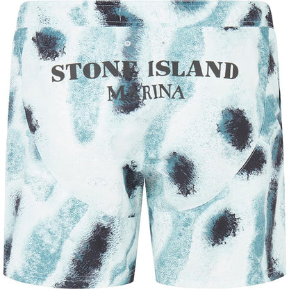 Stone Island Camouflage Marina Swimshorts