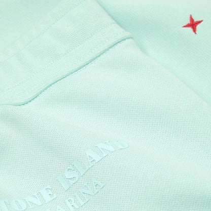 Stone Island Marina Aqua Sweatshorts