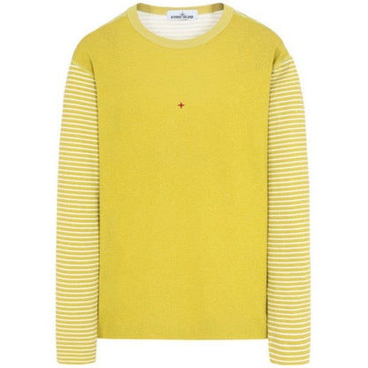 Stone Island Marina Yellow Long Sleeve Tee