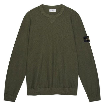Stone Island Melanged Knitted Sweatshirt