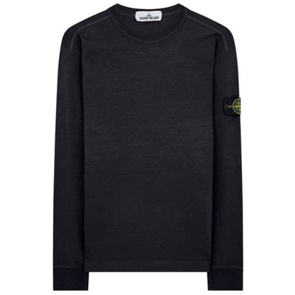 Stone Island Navy Crewneck Sweatshirt