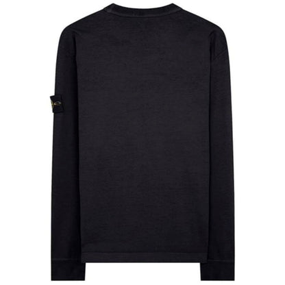 Stone Island Navy Crewneck Sweatshirt