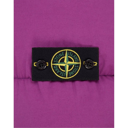 Stone Island Purple Naslan Light Watro Down TC
