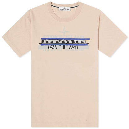 Stone Island Rose Split Logo T-Shirt