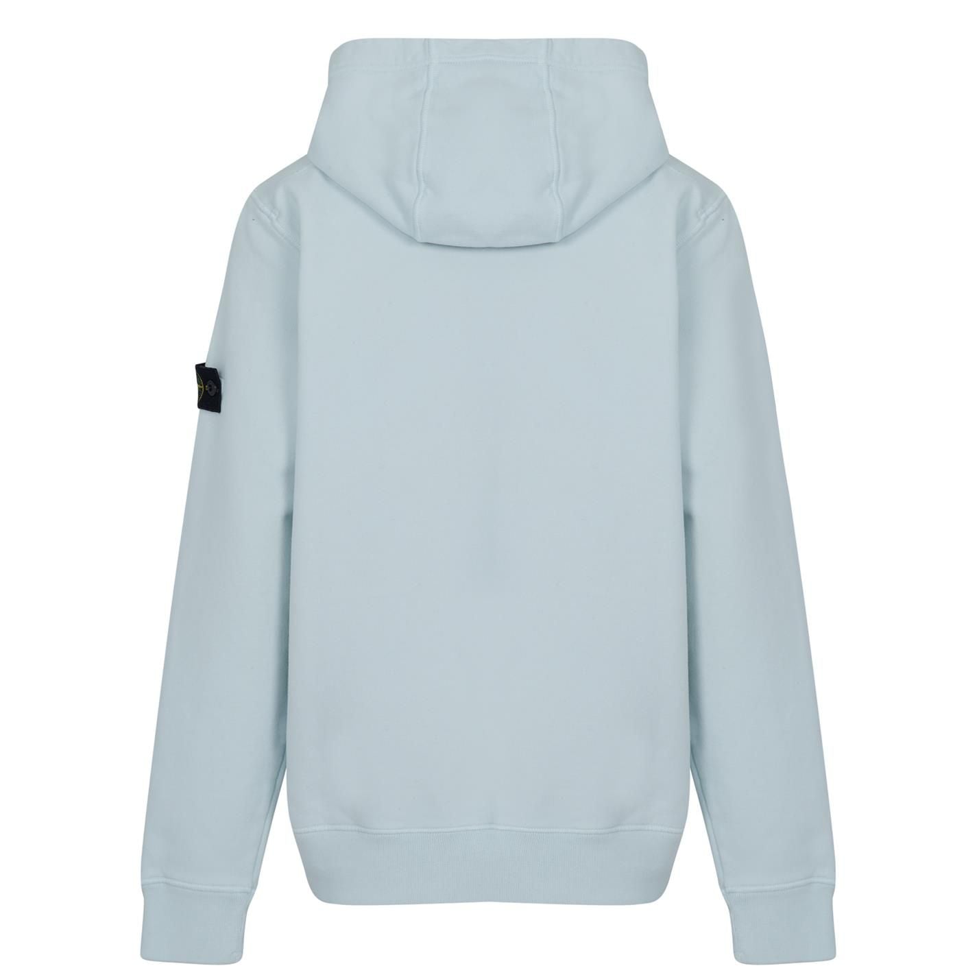 Stone Island Junior Sky Blue Hoodie