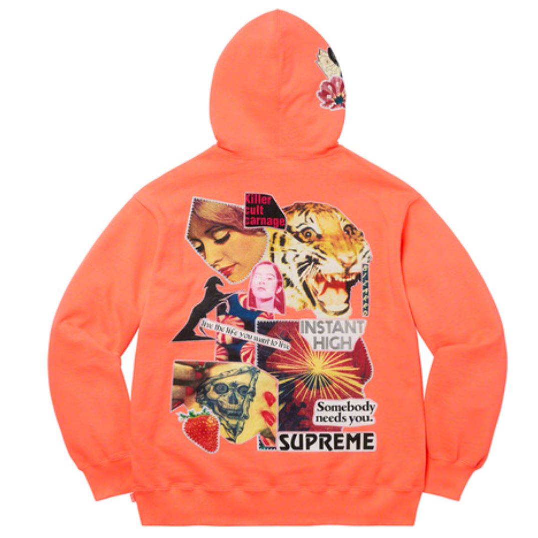 Supreme Back Logo Hoodie