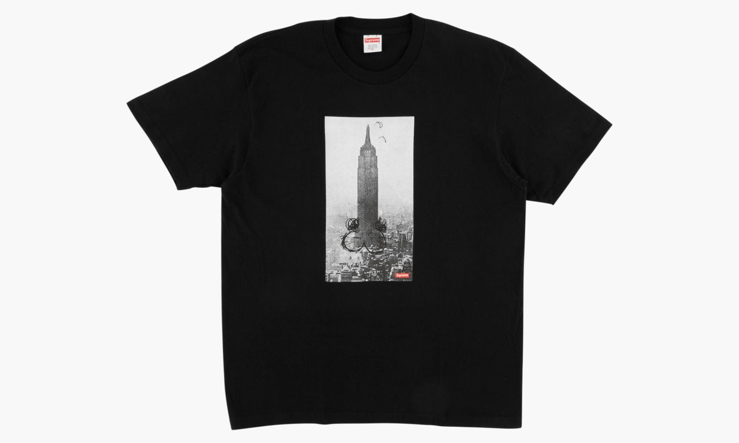 SUPREME MIKE KELLEY EMPIRE STATE TEE BLACK