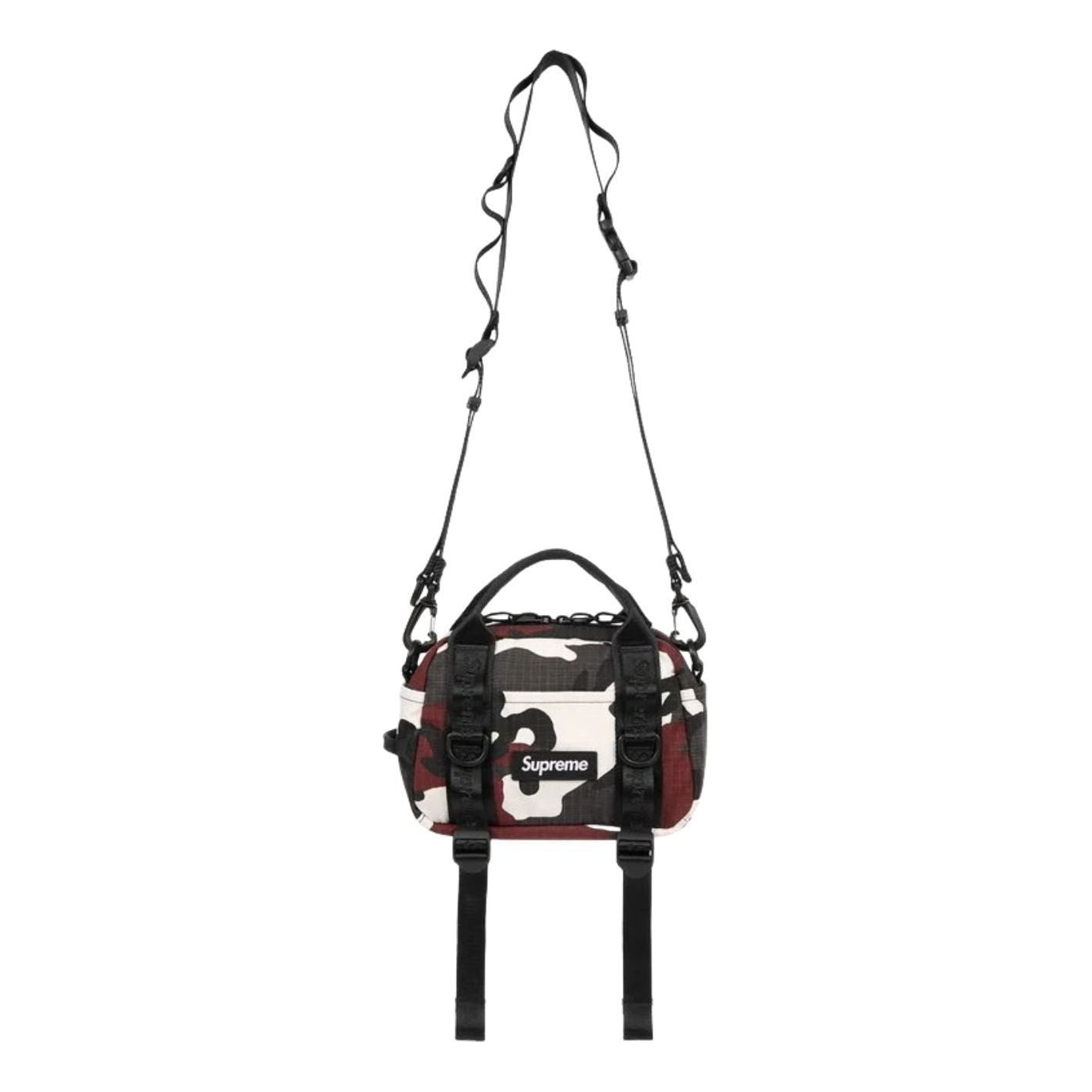 Supreme SS26 Mini Duffle Bag 'Red Camo' MINIDUFFLEBAG-SS26-REDCAMO