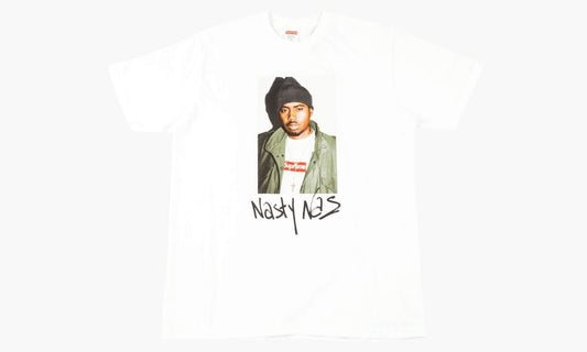 SUPREME NASTY NAS WHITE TEE