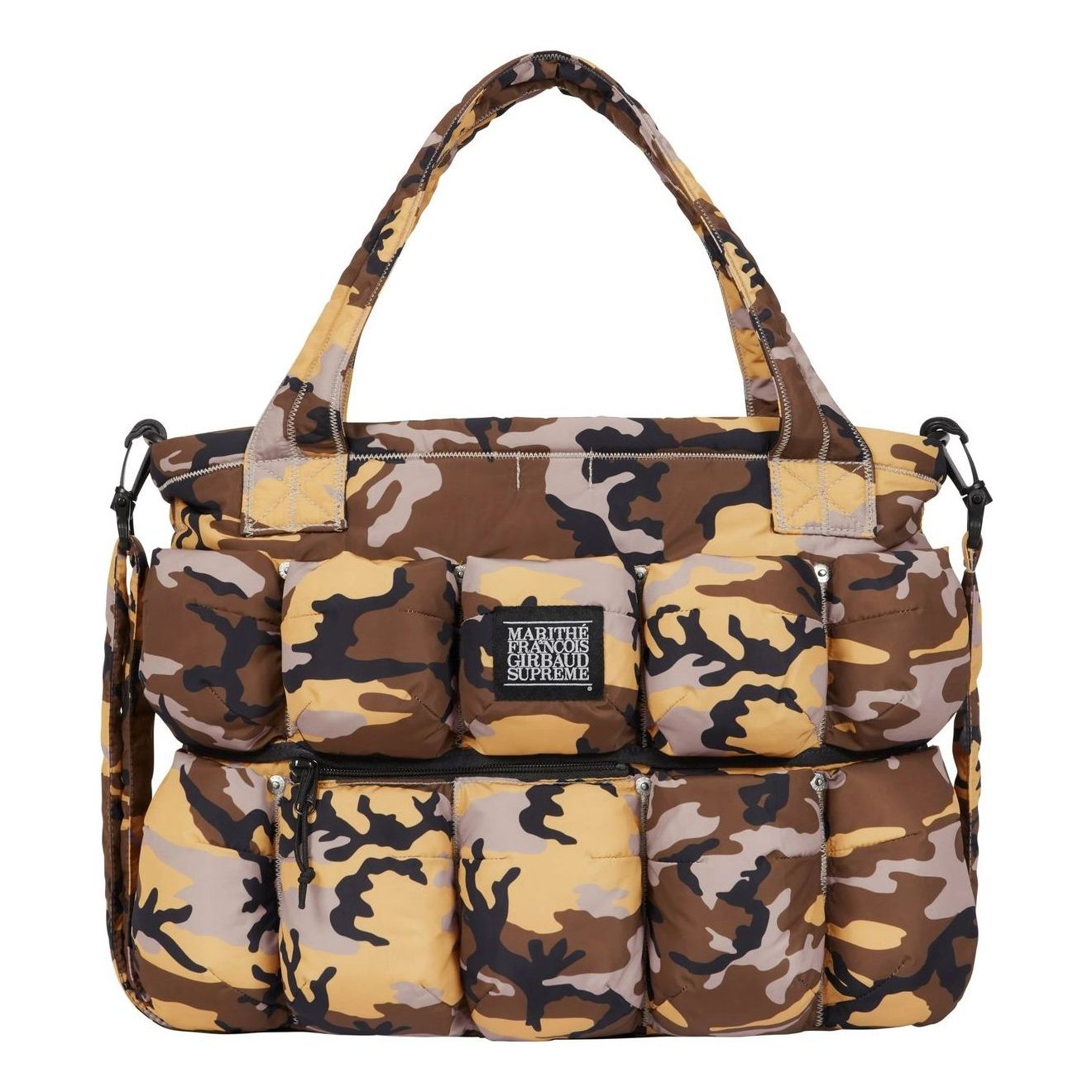 Supreme x Martithé + François Girbaud Pokachu Puffer Tote Bag SS25 'Camo' SS25B10-CAMO