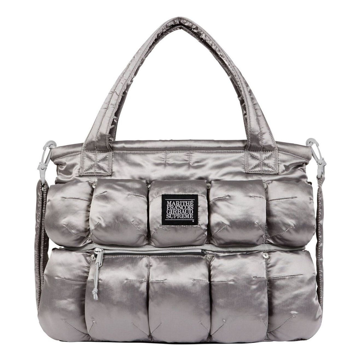 Supreme x Martithé + François Girbaud Pokachu Puffer Tote Bag SS25 'Silver' SS25B10-SILVER
