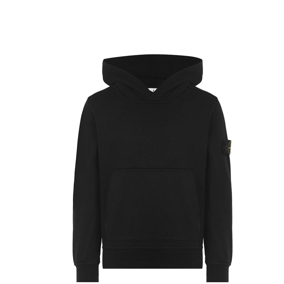 Stone Island Junior Black Hoodie