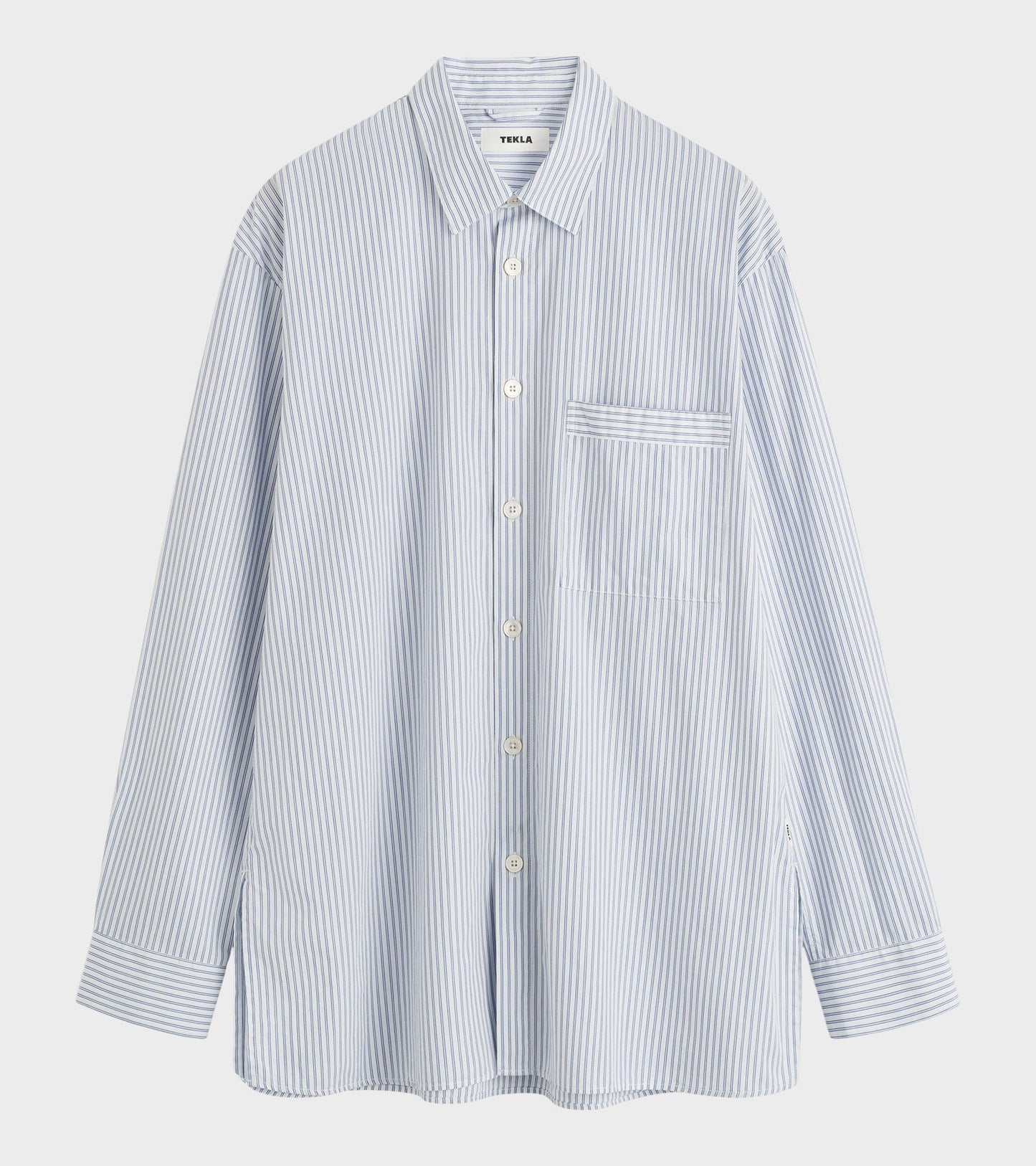 Pyjamas Relaxed Long Shirt Orchid Stripes