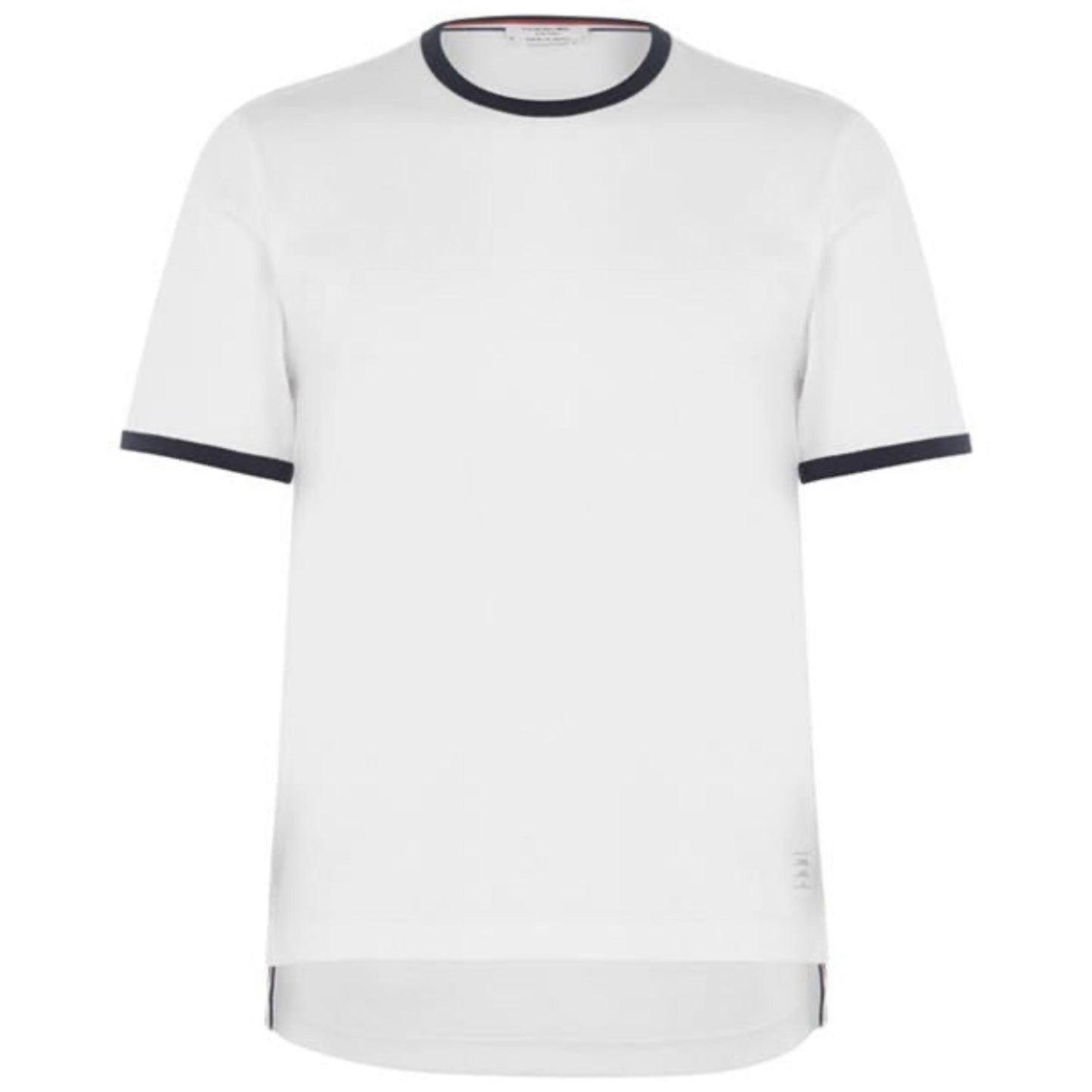 Thom Browne White Ringer T-shirt