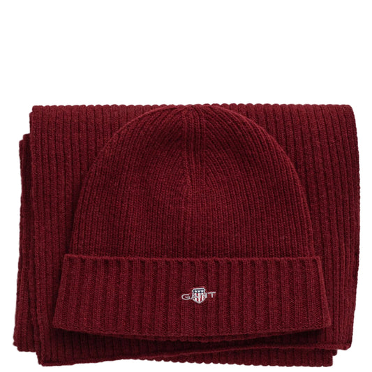 Gant Shield Beanie & Scarf Gift Set