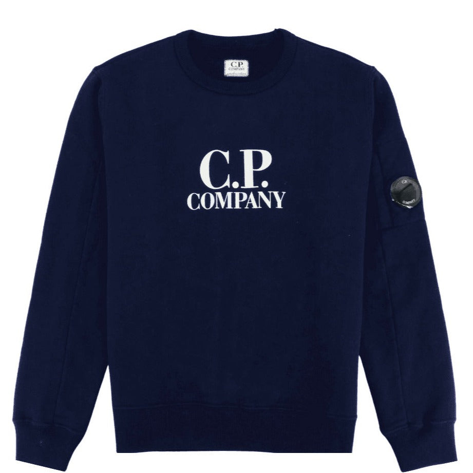 Kids CP Company Navy Lens Sweatshirt