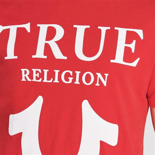 True Religion Red Logo T-Shirt