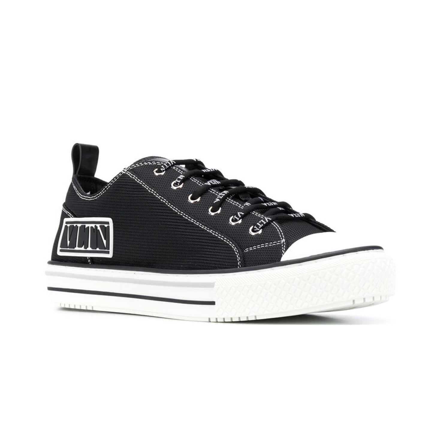 Valentino Black VLTN Low Trainers
