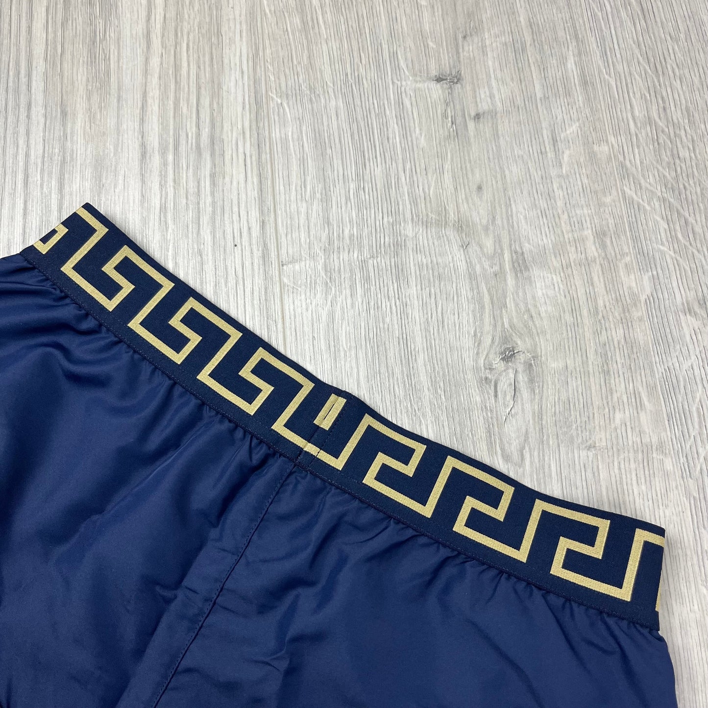 Versace Greca Swim Shorts - Navy