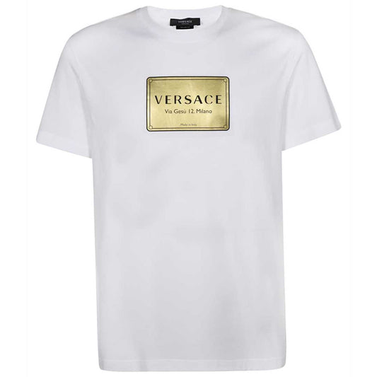 Versace White Graphic T-Shirt