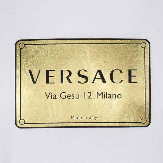 Versace White Graphic T-Shirt