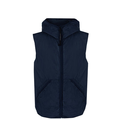 Kids CP Company Goggle Navy Chrome Vest