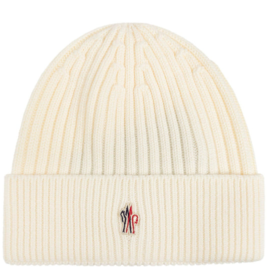 Moncler Grenoble Wool Logo Beanie