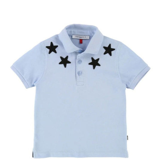 Kids Givenchy Pale Blue Polo