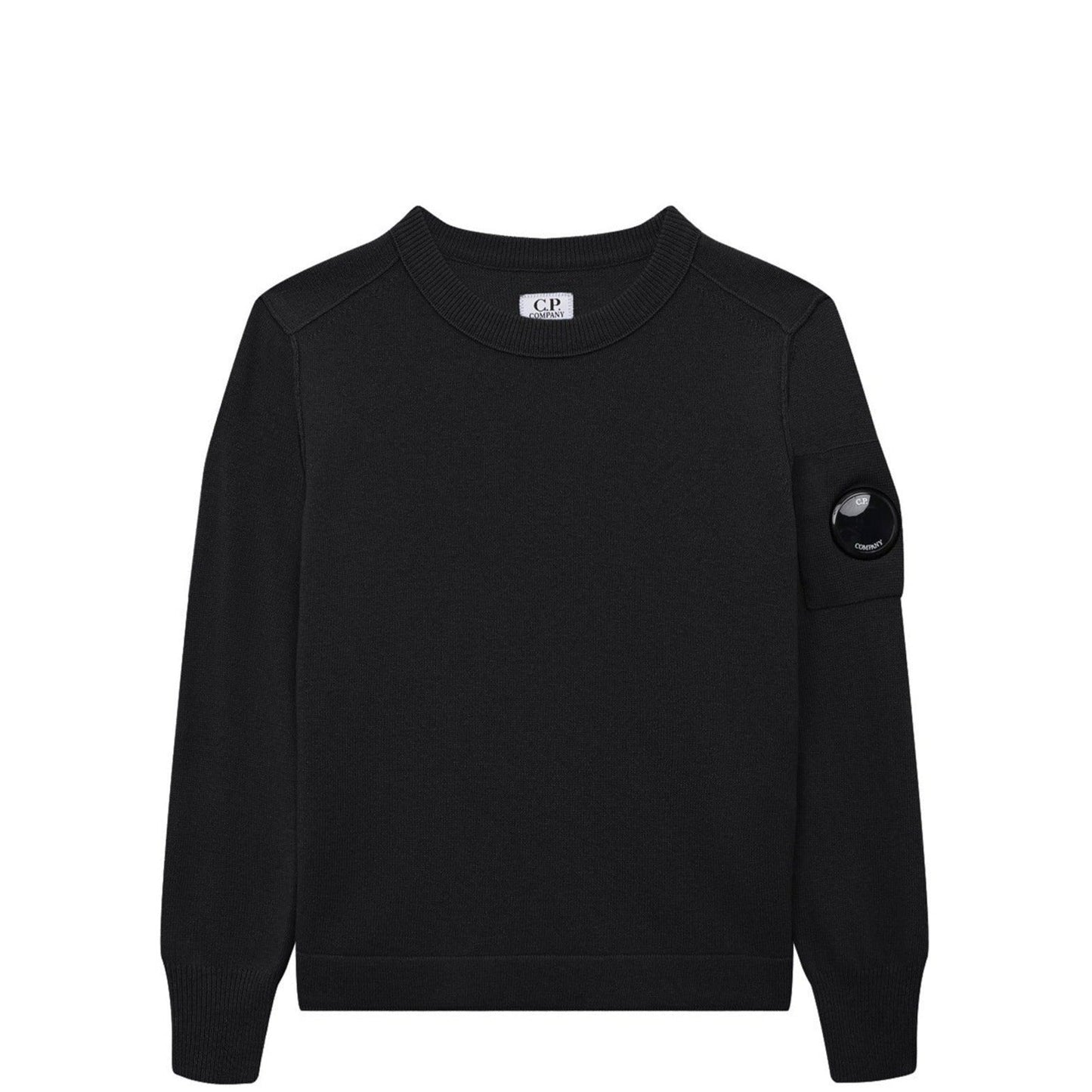 Kids CP Company Fine Knit Lens Sweatshirt