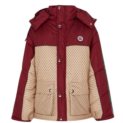 Womens Gucci GG Parachute Padded Jacket