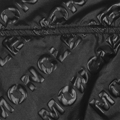 Women's Moncler Black Logo Belt Jacket